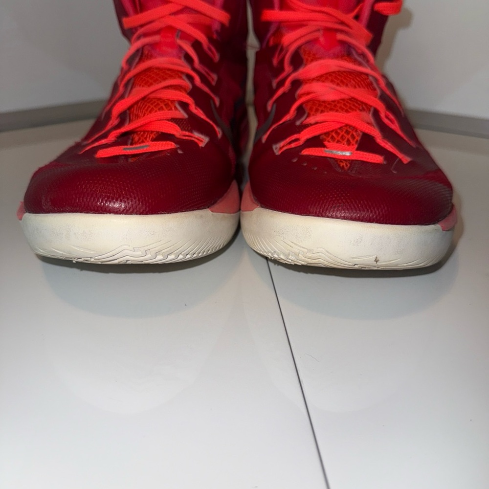 Nike Hyperdunk Mens High Top Basketball Shoes US Size 14 Red White 653483-607 - Picture 5 of 12